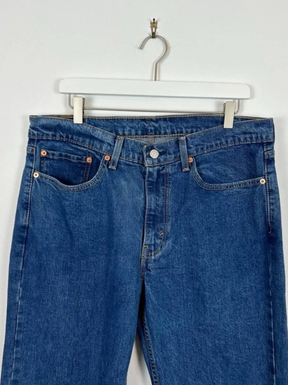 Levi's 514 Straight Fit Jeans Size 35 x 34